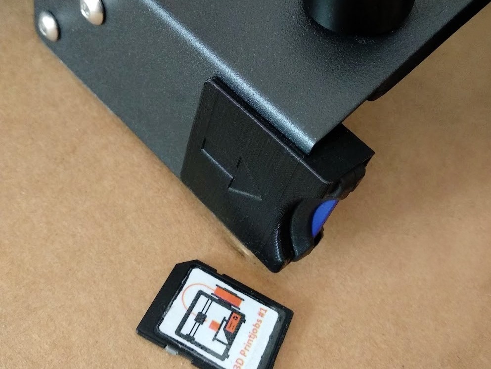 Yet another SD Card Extender holder for Creality Ender 3