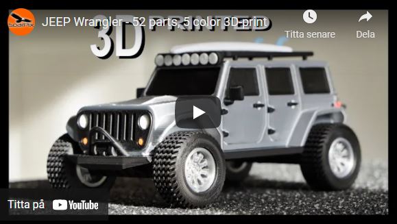 JEEP Wrangler - 52 part fully printable by Soarpix | Download free STL  model 