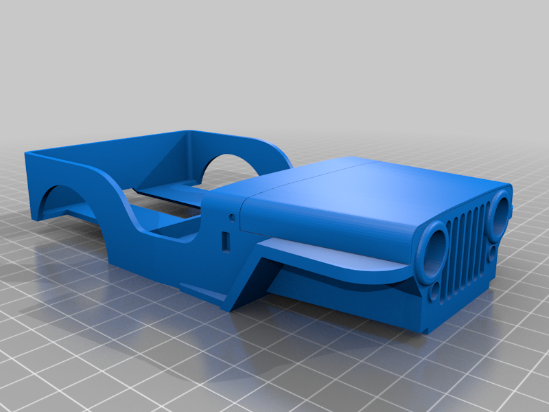 Miniatura 6 do modelo 3D WILLYS JEEP - Fully printable