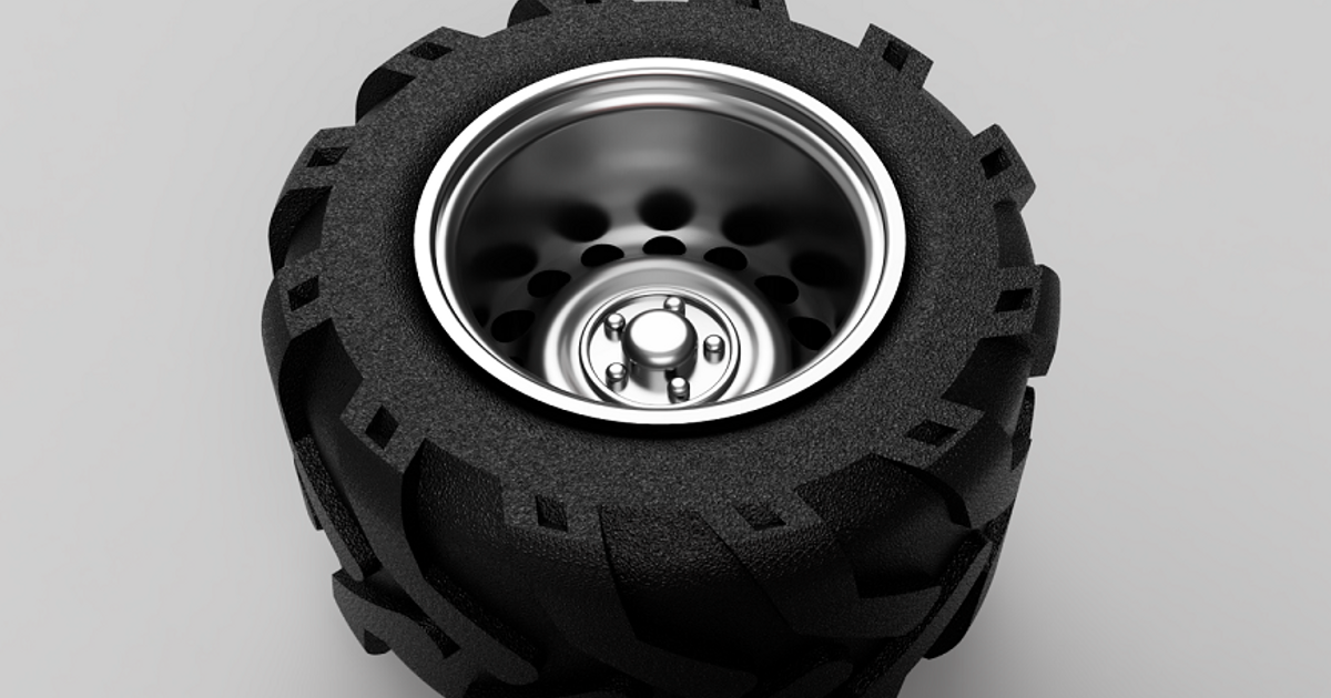 WILLYS JEEP - rims and tyres by Soarpix | Download free STL model ...