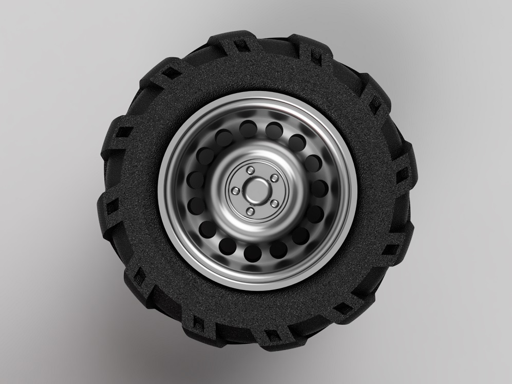 WILLYS JEEP - rims and tyres by Soarpix | Download free STL model ...