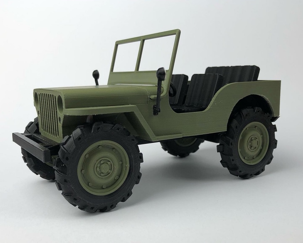 WILLYS JEEP original style by Soarpix | Download free STL model ...