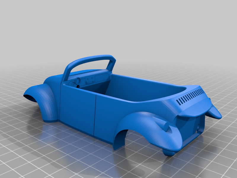 VW Beetle Convertible Baja Bug (cabriolet) by Soarpix | Download free ...