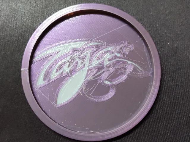 Tarja Turunen dual color coaster