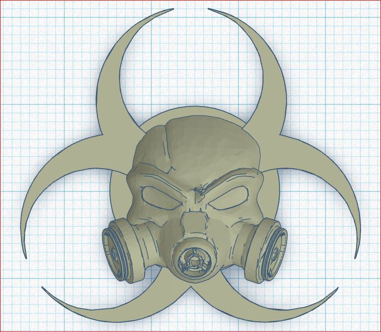 Gasmask Bio Hazard Door Knob