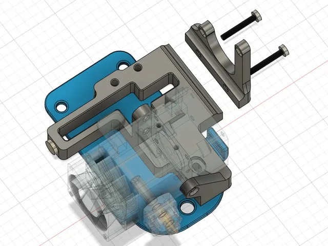 UPDATED - Sidewinder X1 - Mount for Biqu H2 Extruder