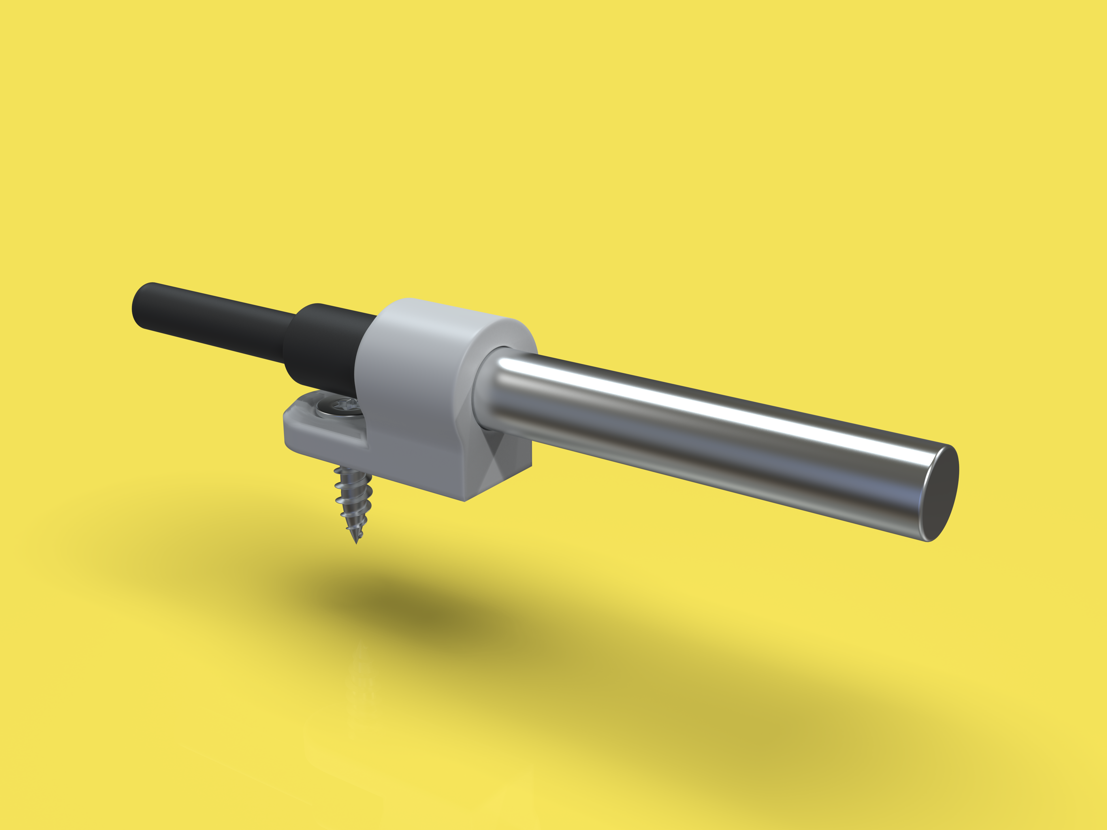 DS18B20 Thermometer Flat Mount