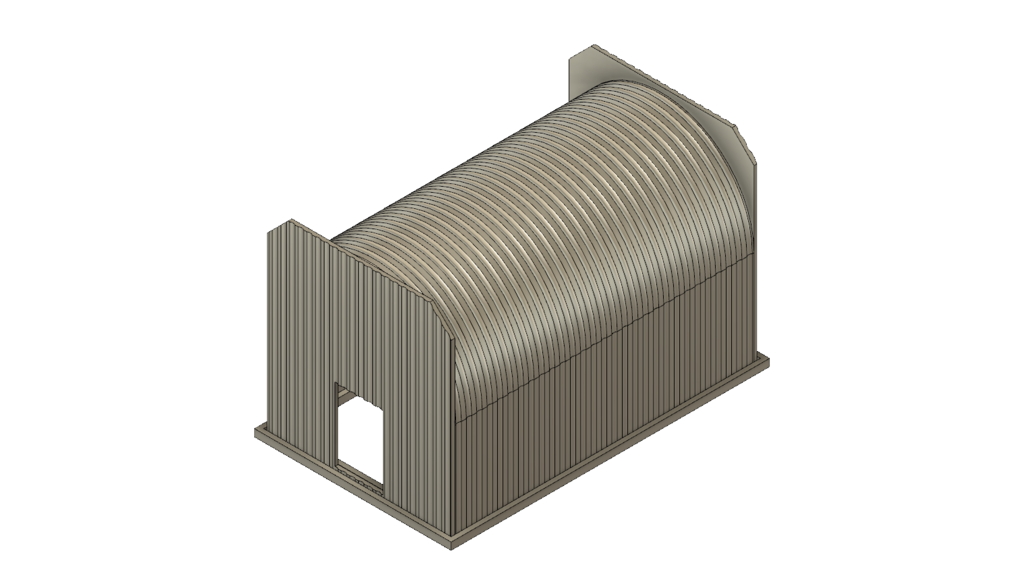 Anderson Shelter (kids school project)