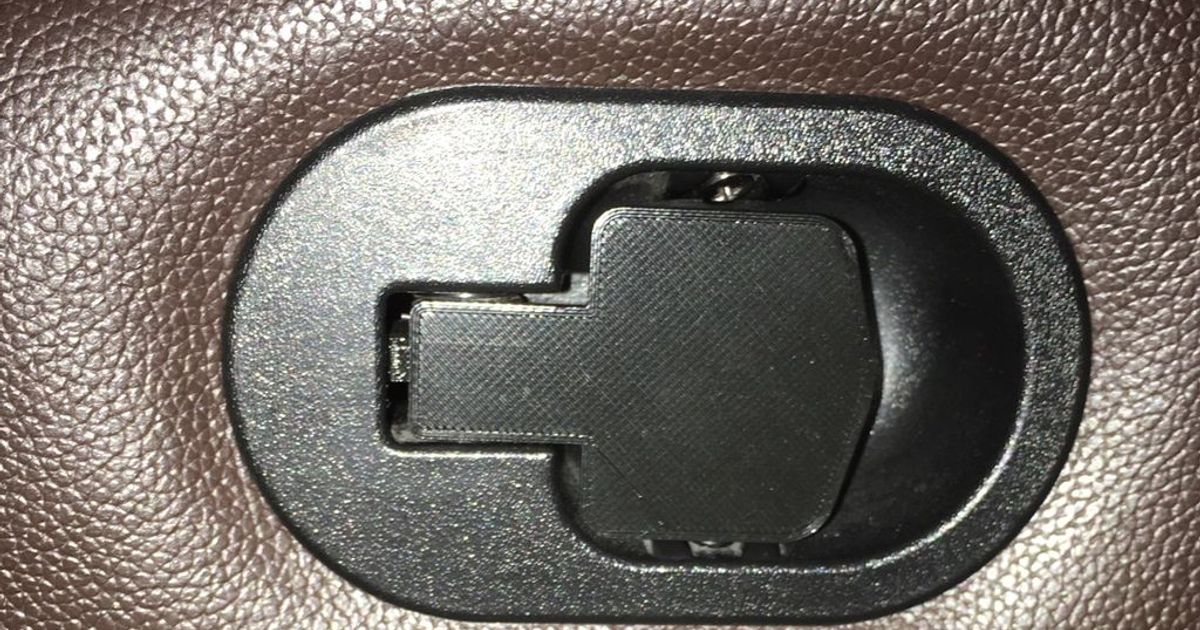 Sofa recliner handle by ksutty Download free STL model
