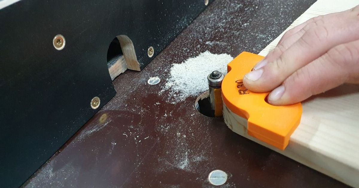 Router Radius Jig (R5,10,15,20,25,30) by Laisch Download free STL