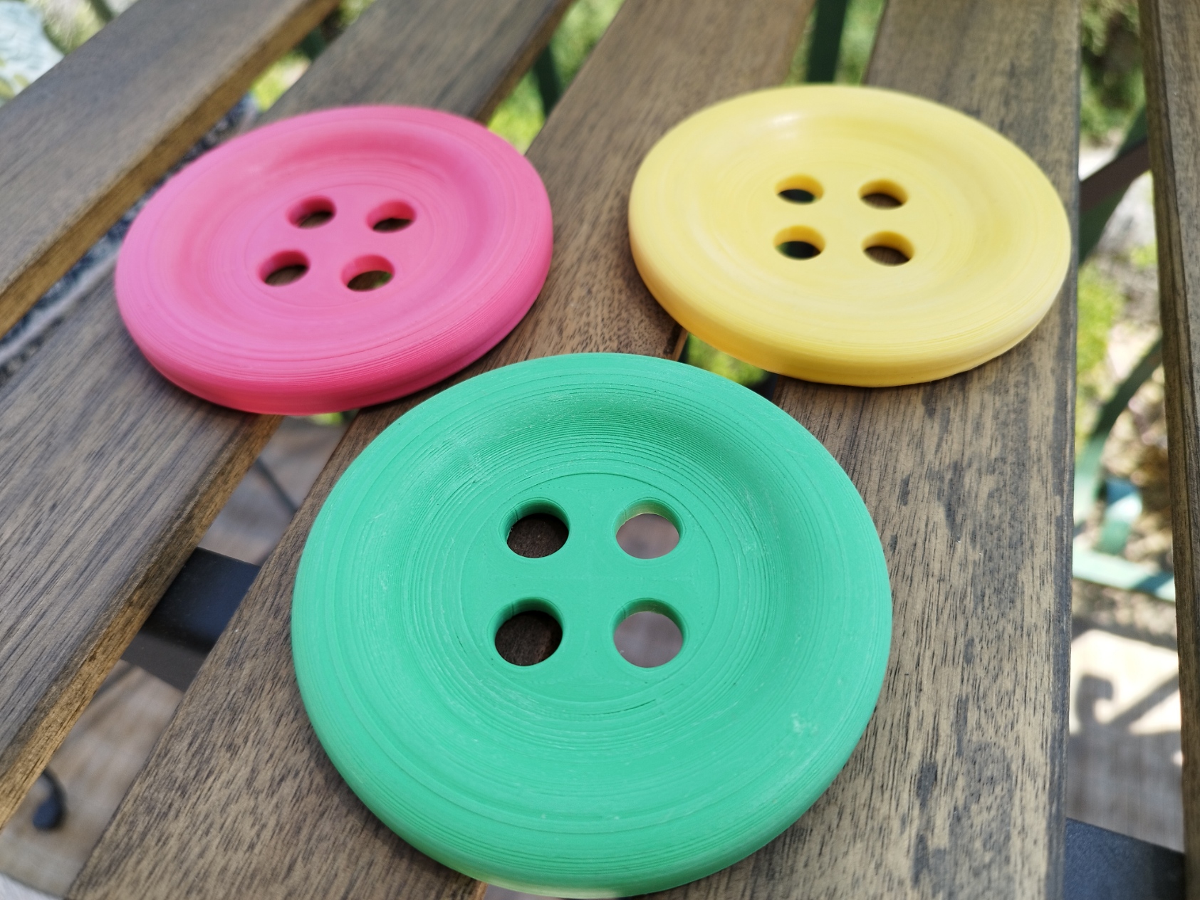 Button coaster