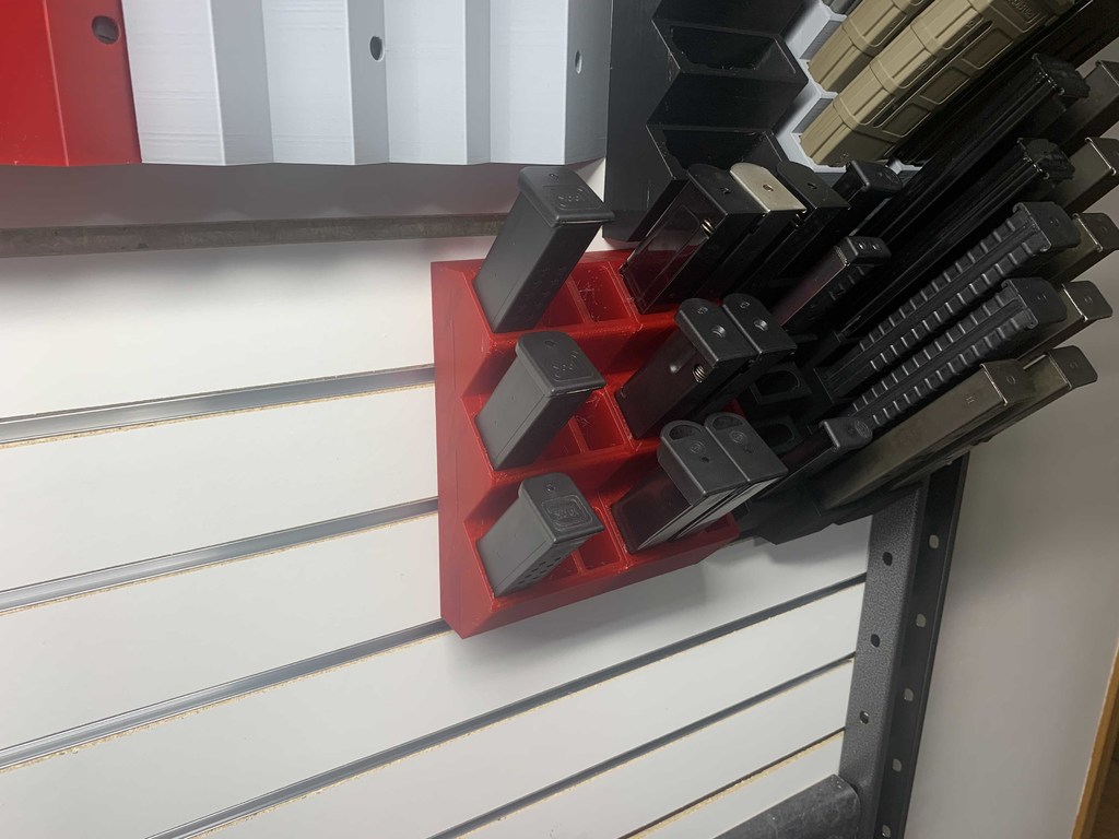 Glock 9mm mag to slatwall