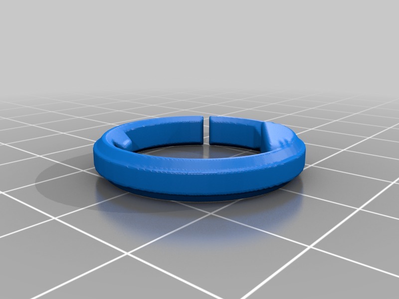 Miniatura 3 do modelo 3D Anti-snore ring smooth
