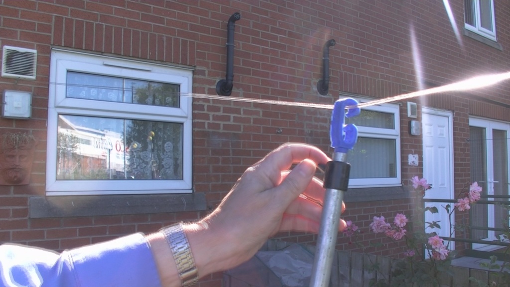 Washing Line Pole Hook Replacement 3D Print