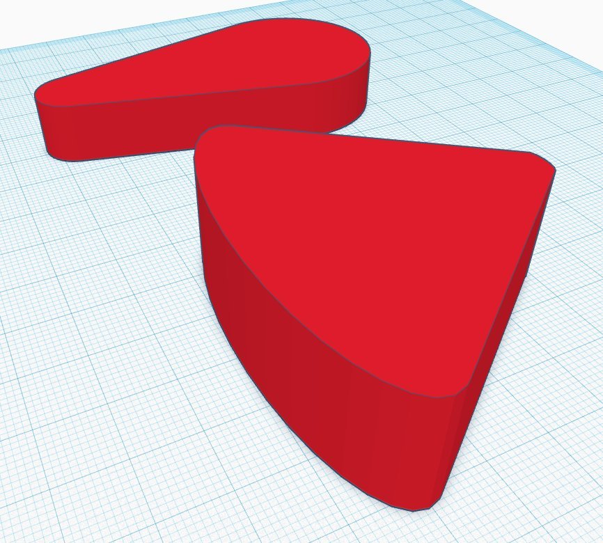 Pie Shaped Piece curved wedge by 3D Try Outs Download free STL model