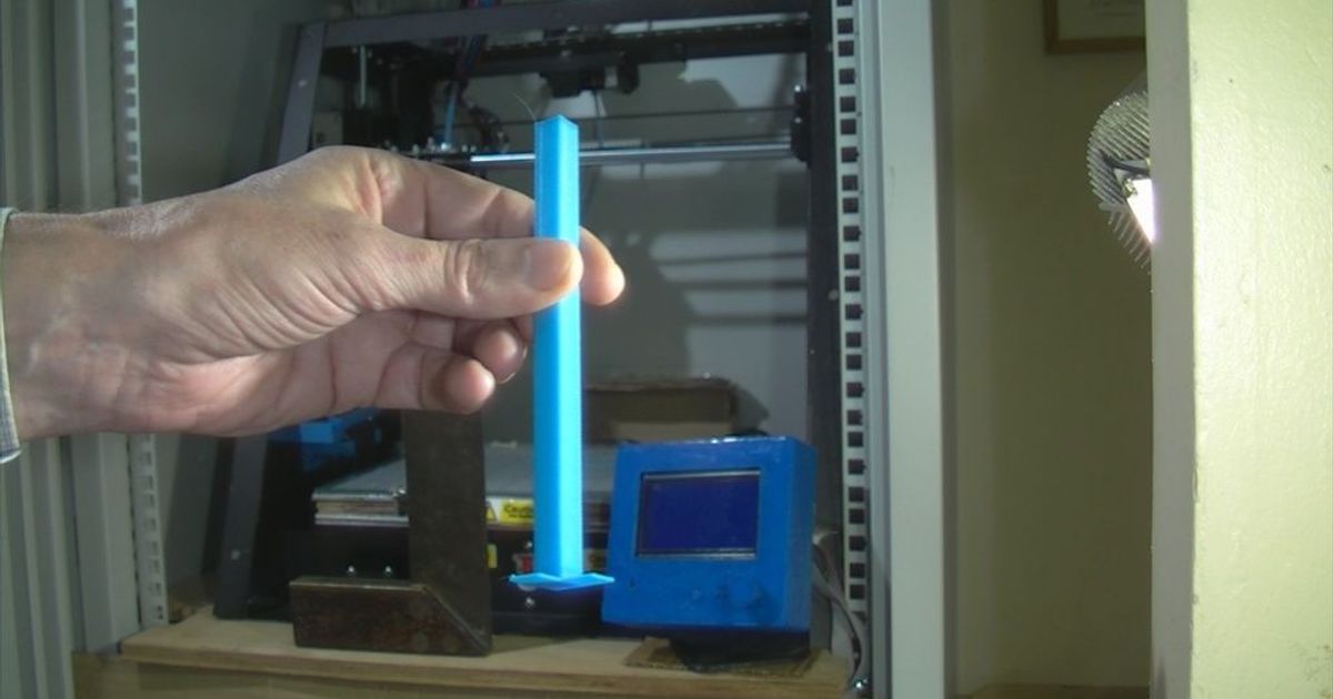 Vertical Test Piece 3D Printer test by 3D Try Outs | Download free STL ...