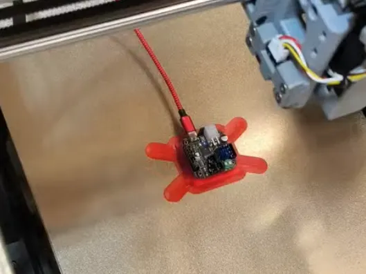 Print-on bed mount for EBB42