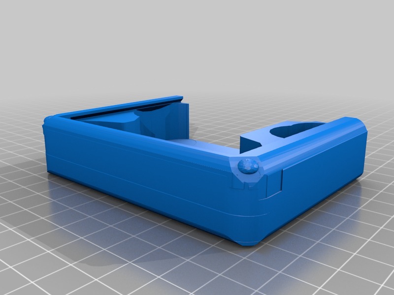 Vernier Caliper Box KEEP OFF message sliding lid version. by 3D Try