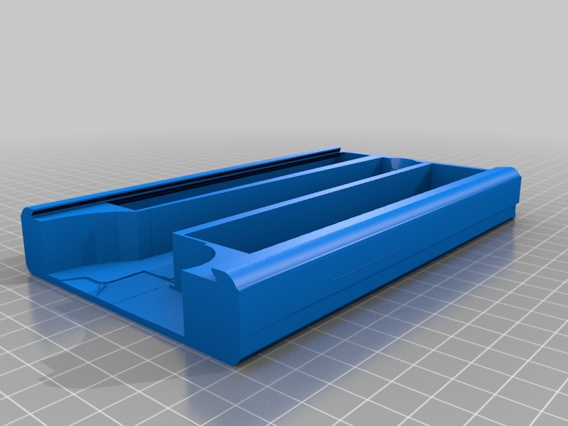 Vernier Caliper Box KEEP OFF message sliding lid version. by 3D Try