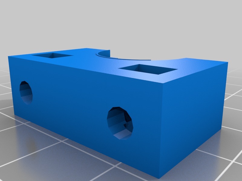 X Carriage 50mm horizontal by 3D Try Outs Download free STL model