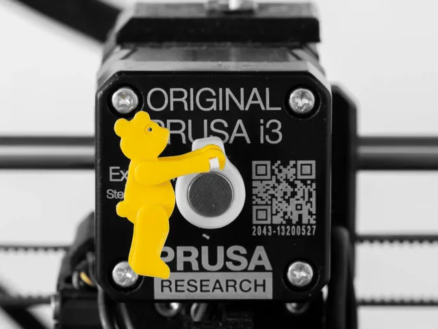 TUMBLING TINY TEDDY BEAR EXTRUDER VISUALISER