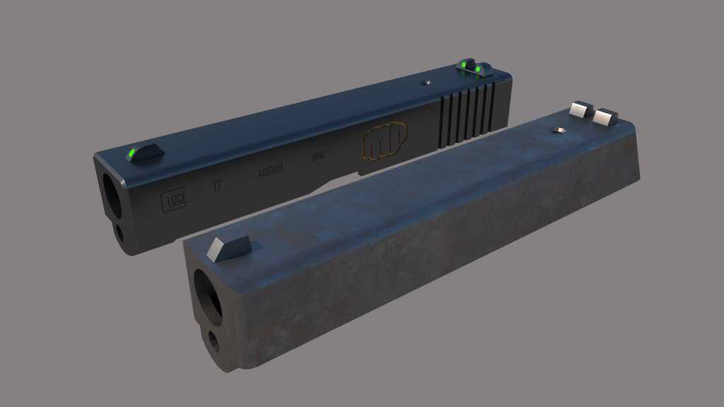Shutter for Daisy 5501 like Glock 17