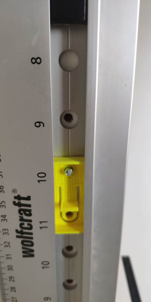 Centering tool for Wolfcraft 4650 doweling jig ruler by Fabien T ...