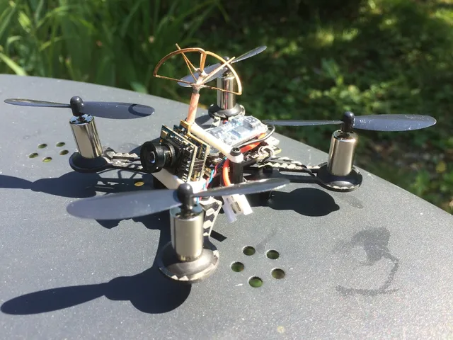 Eachine QX90 tilted camera support - Front mounted