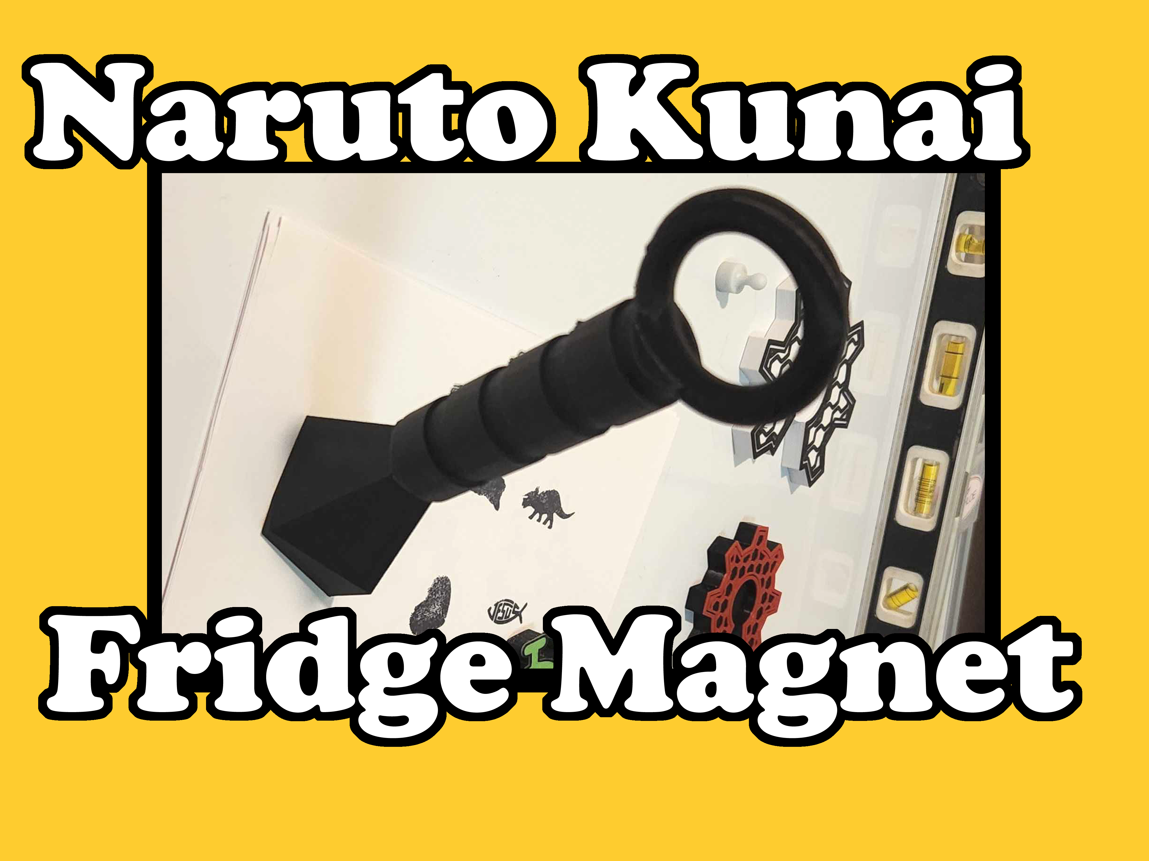 Naruto Kunai Fridge Magnet