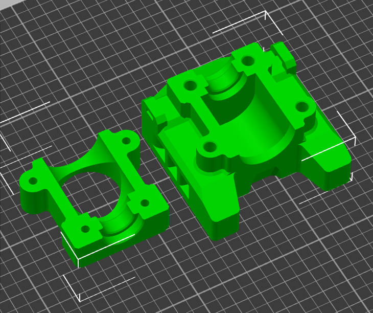 Simax3D Iron M1 E3D Mount + Shroud.