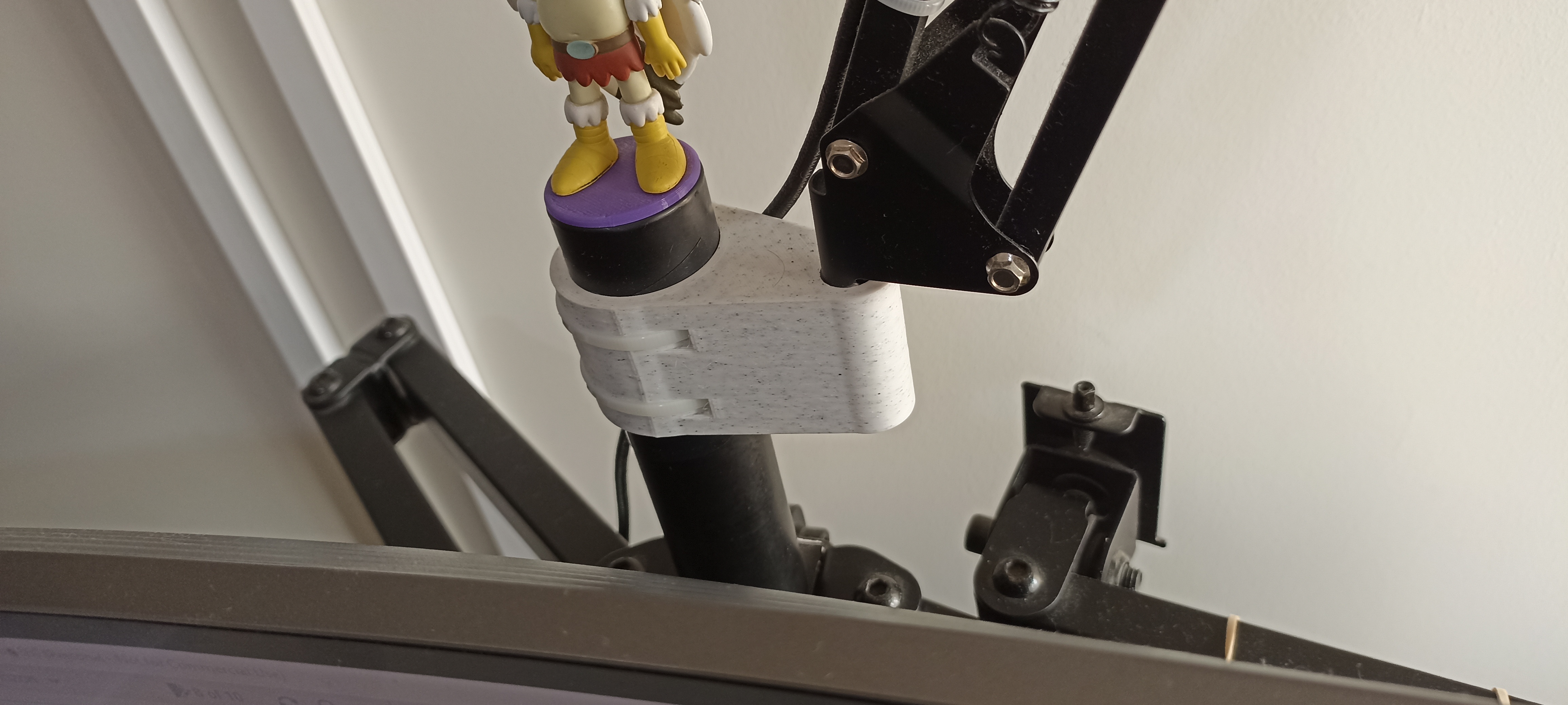 Microphone Arm Base for 35mm Monitor Stand