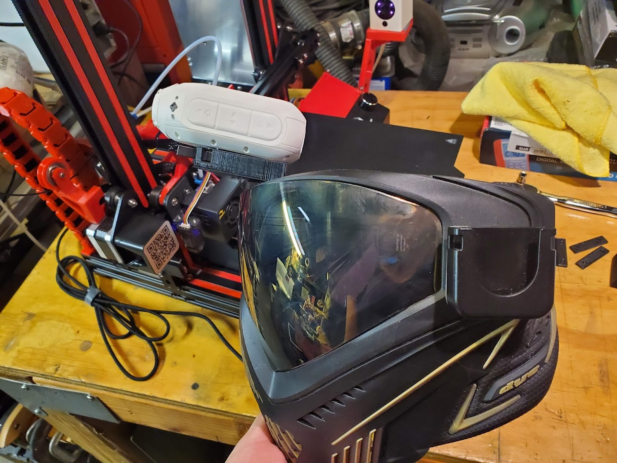 Paintball Dye i5 Drift Ghost Action Cam Mount