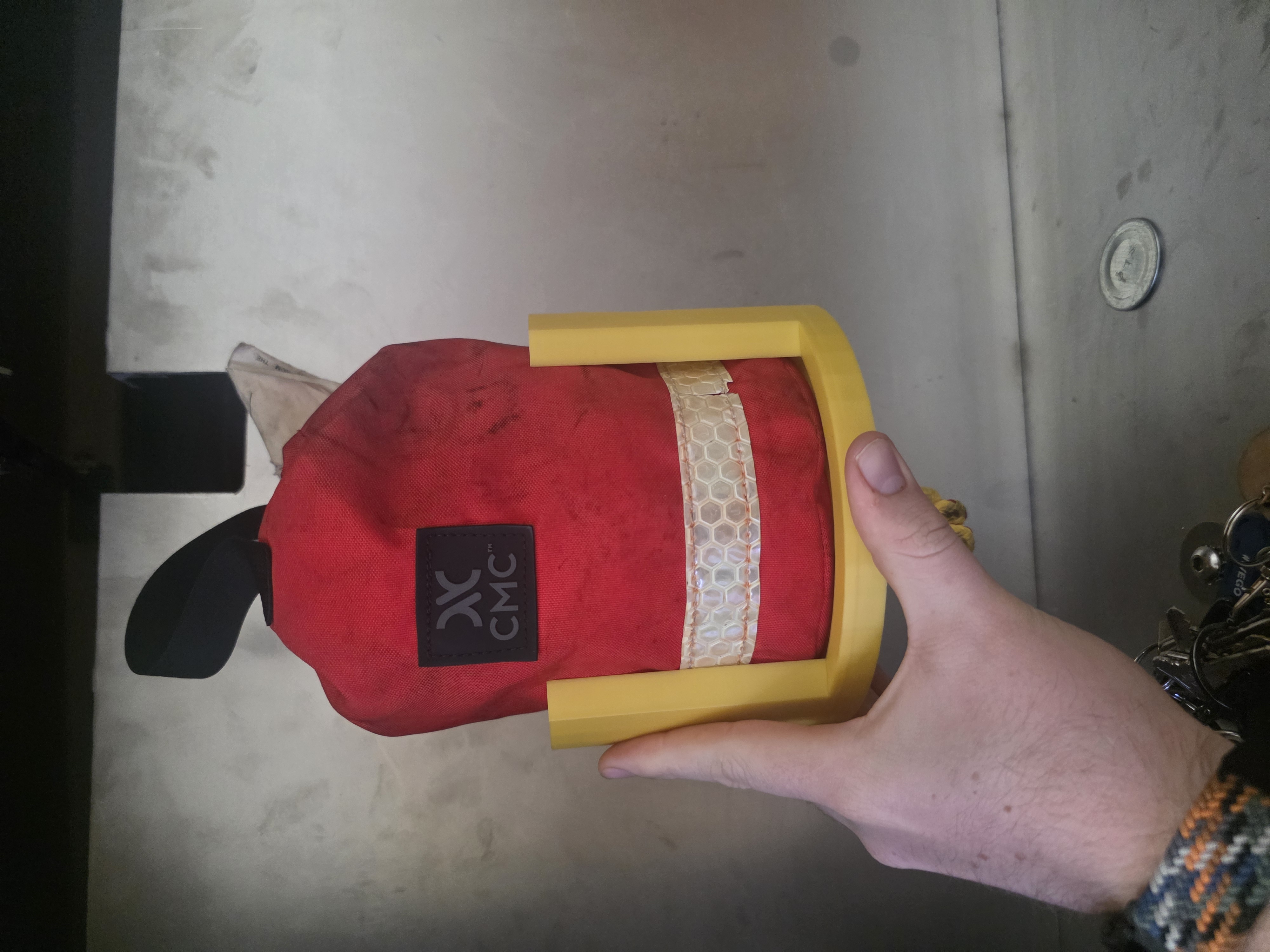 Heavy-Duty Fire Truck Throw Bag Mount