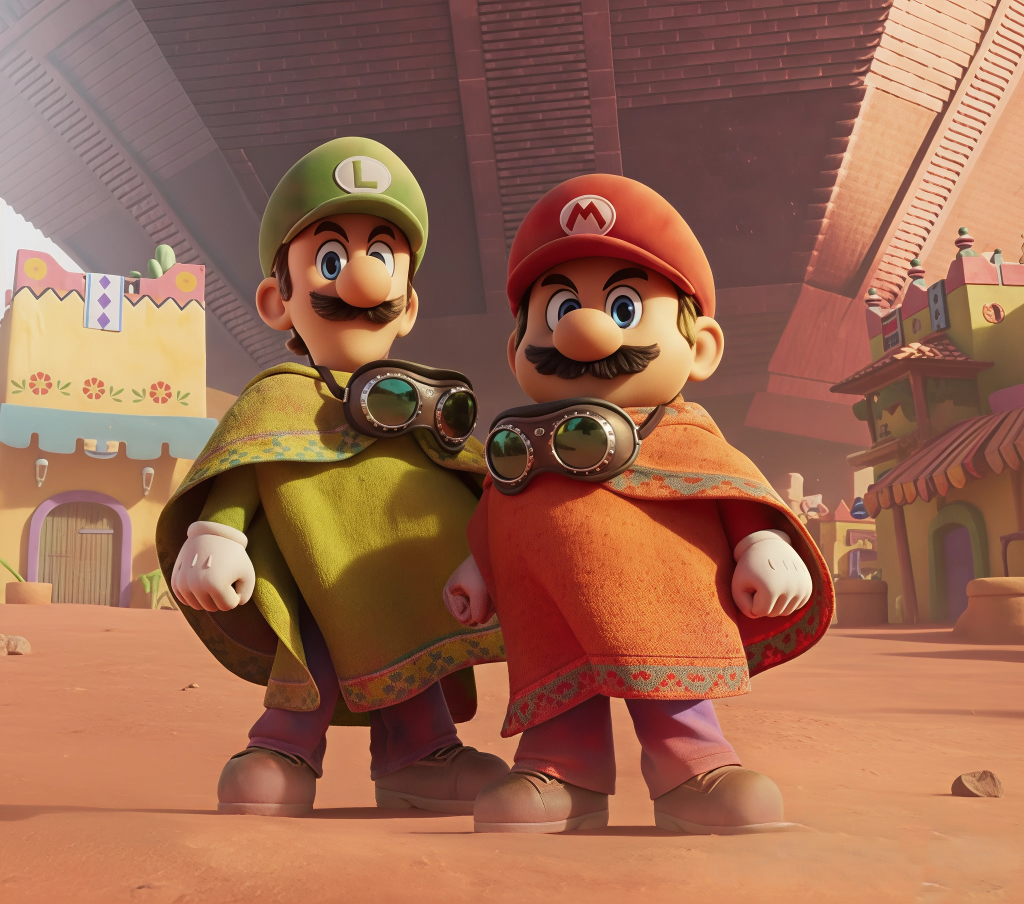 Mario and Luigi - Dune Rider (Super Mario Galaxy - Film)