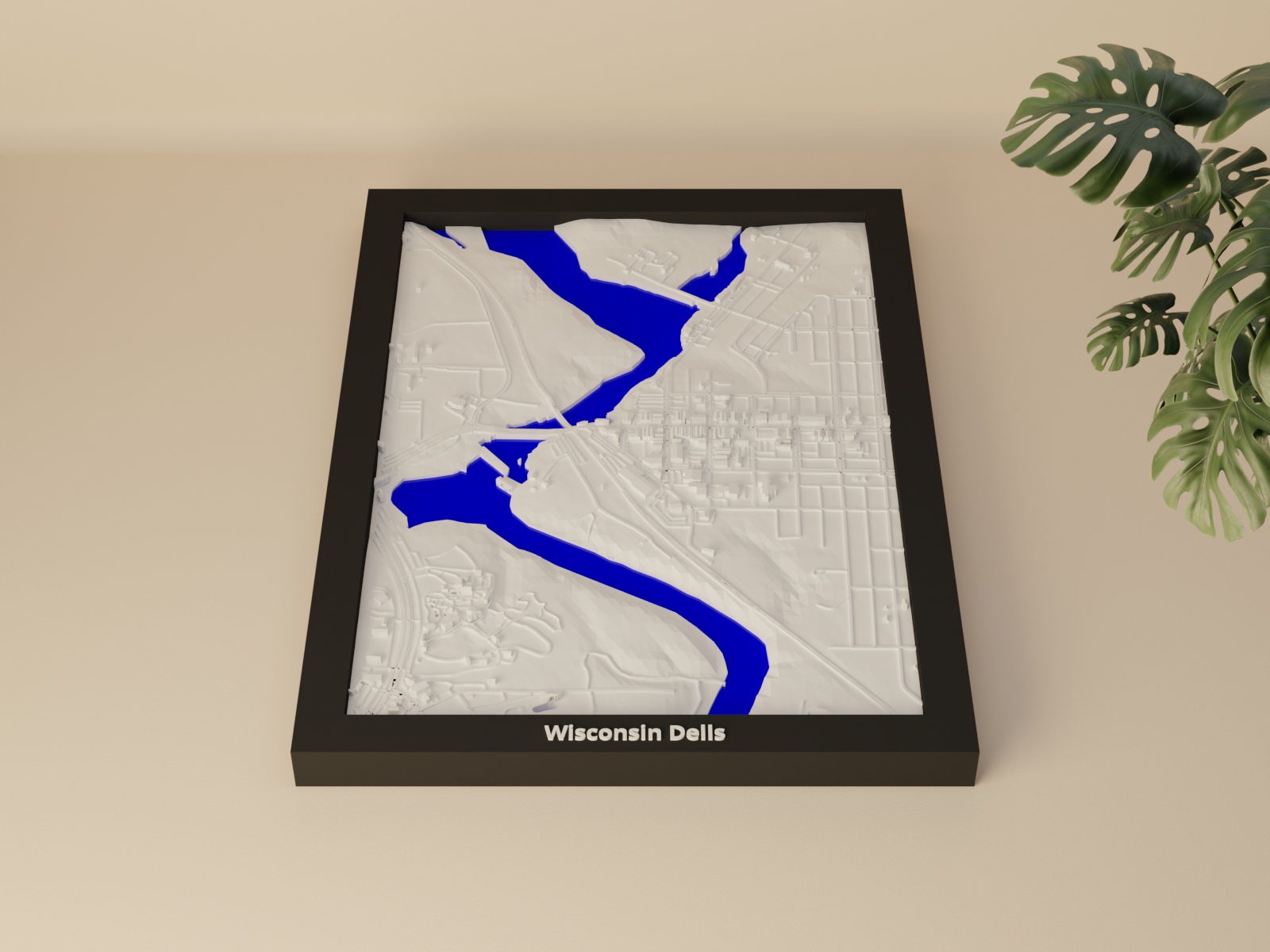 Wisconsin Dells, United States - 3D Miniature