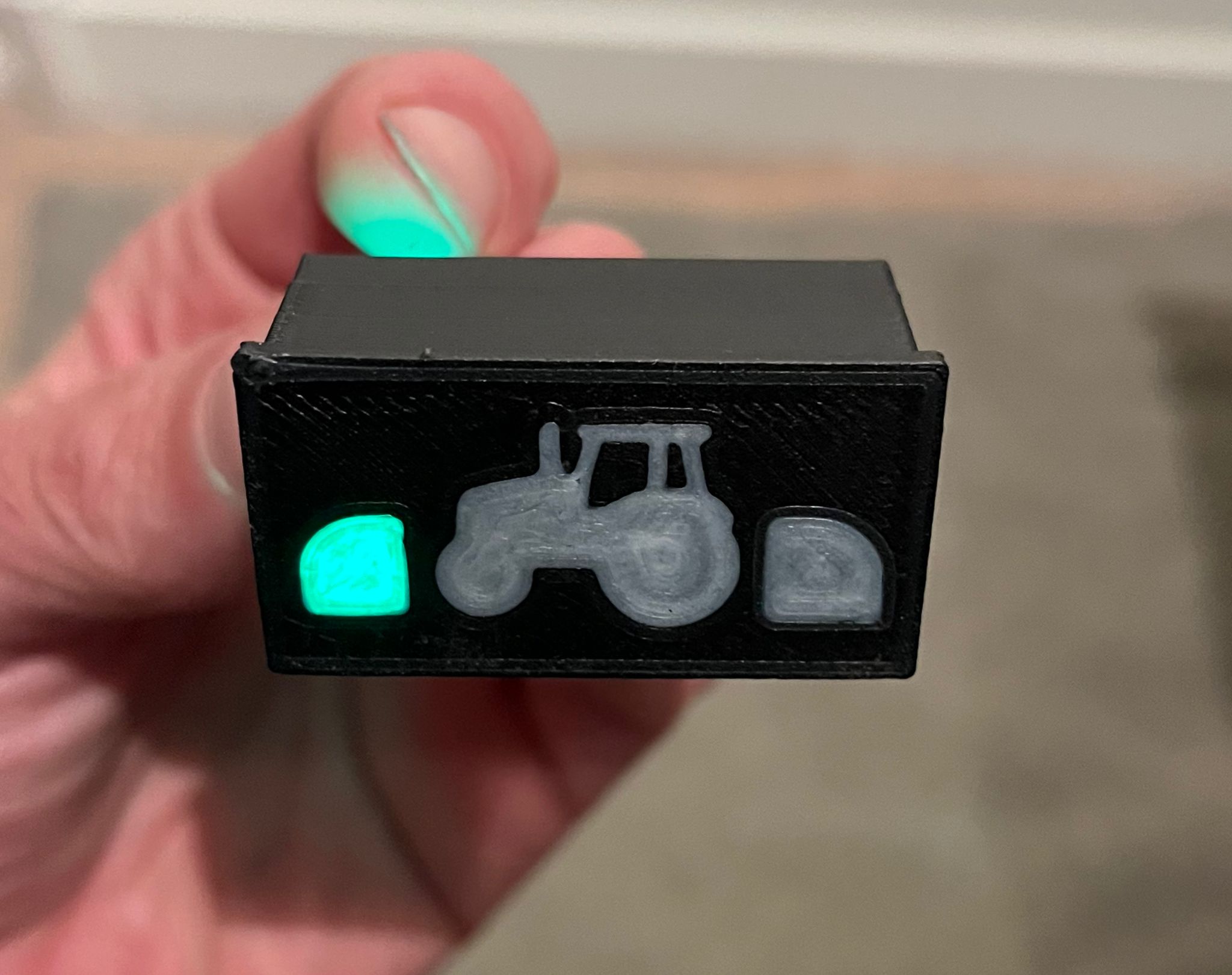 Farming simulator indicator light