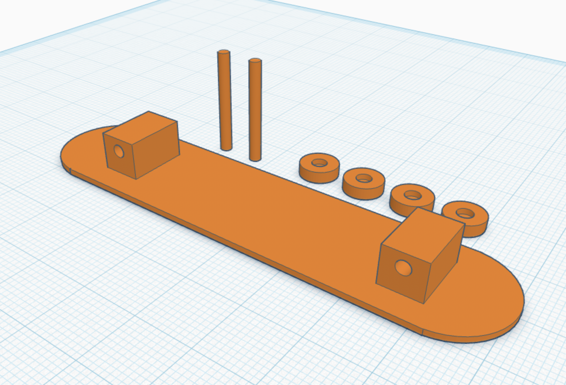 Simple Skate Board for fingers.