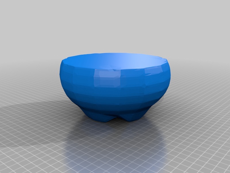Faceted Bowl