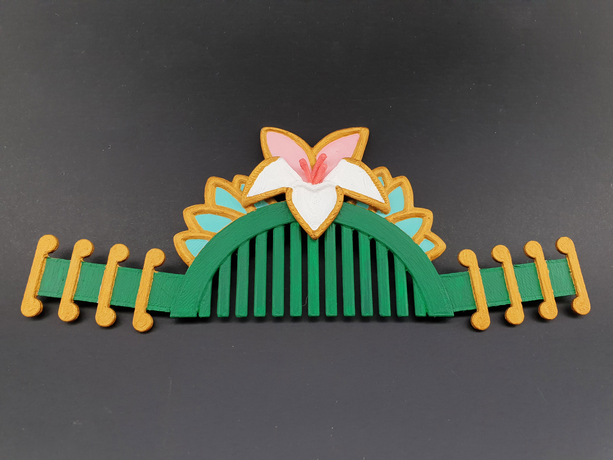 Mulan hair comb ear saver