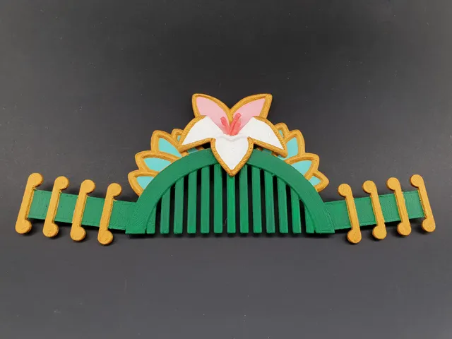 Mulan hair comb ear saver