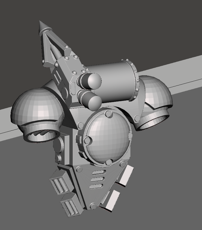 Interstellar Jarhead Backpack with Grappling Hook