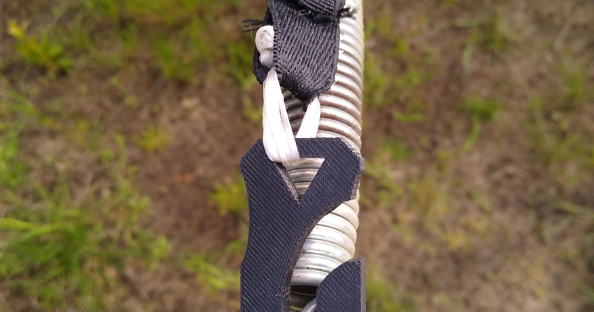 Trampoline net hook / adapter / clamp by pacjo Download free STL