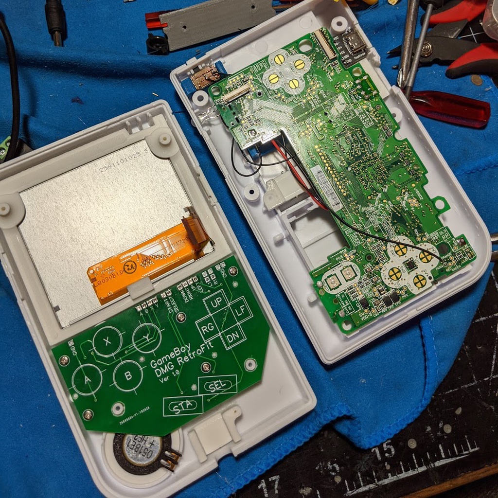 DMG103 DMG NDS Lite Screen Bracket