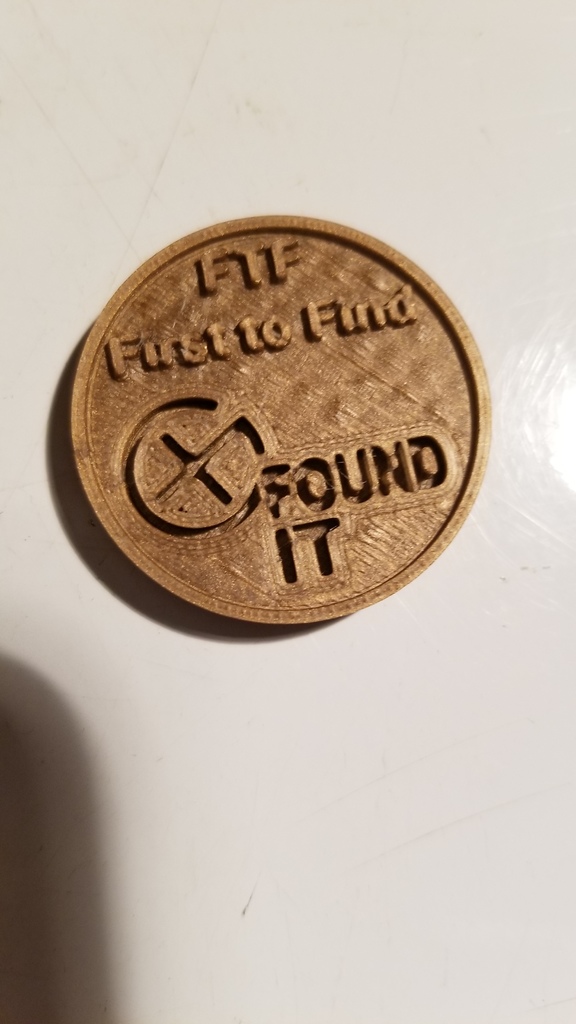 Geocache First To Find (ftf) Coin By Tap50 