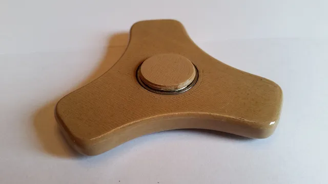 Fidget Spinner with internal weights