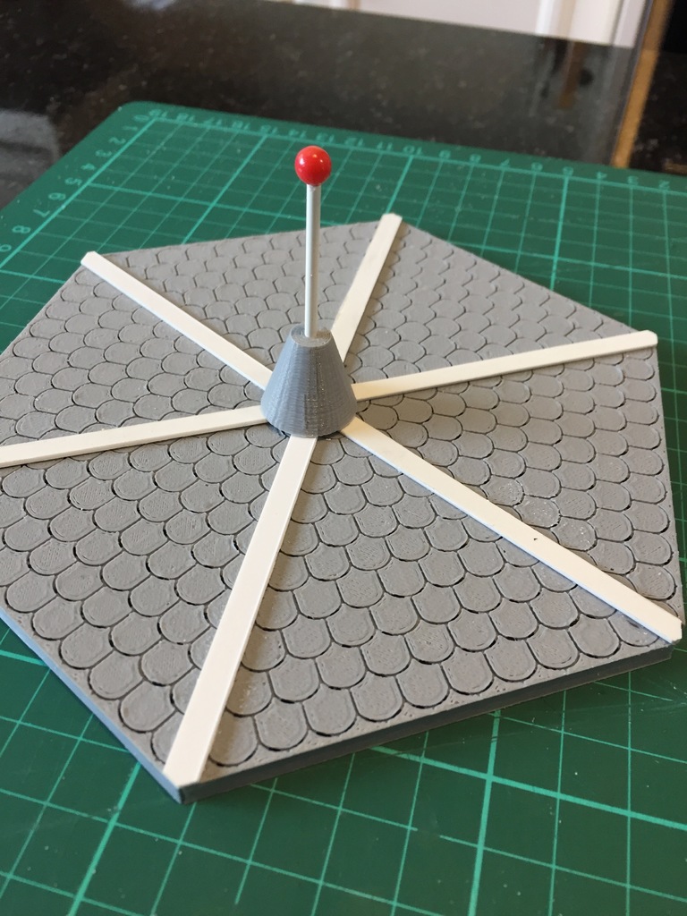 King Kong roof segment by Biggles downunder Download free STL model