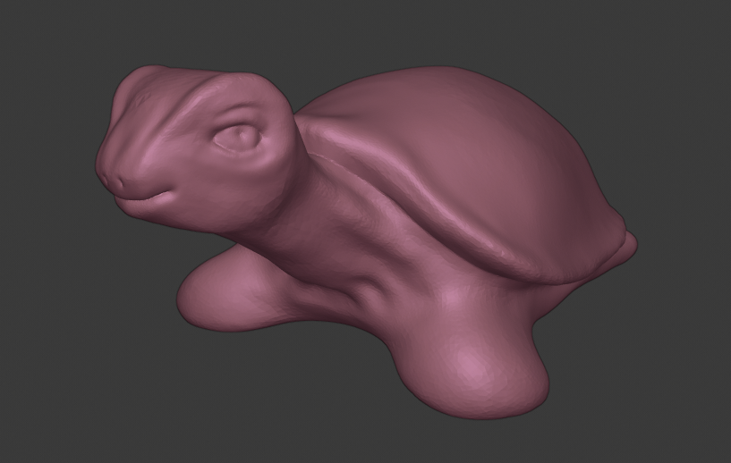 Miniatura 2 do modelo 3D Just a Turtle and Turtle Planter
