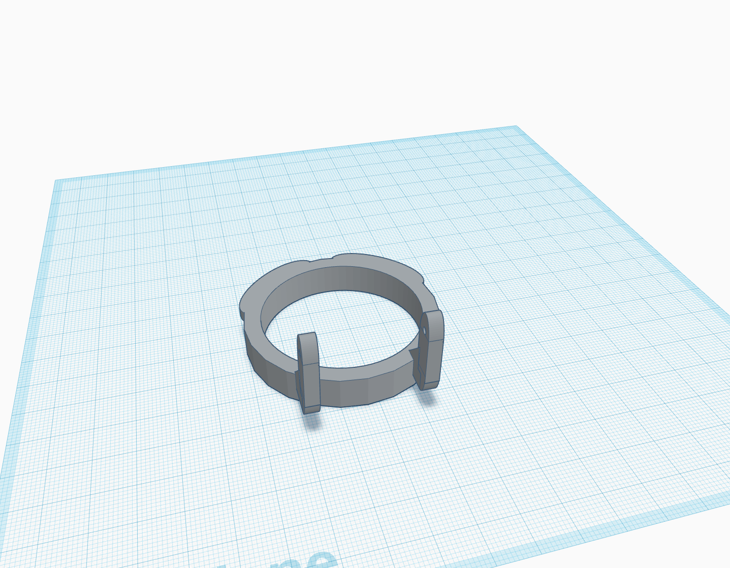 Water Bottle Cap ring by jgw5k Download free STL model