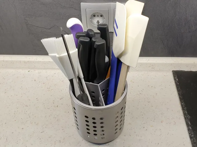 Trenner für Ikea Ordning Besteckständer 13,5cm / Divider for Ikea Ordning cutlery stand 13.5 cm