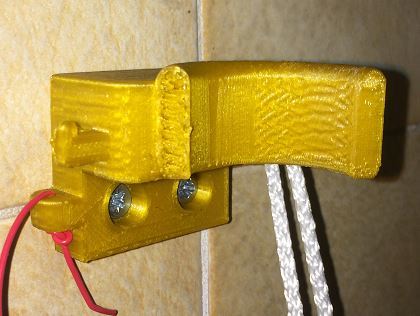 Miniatura 2 do modelo 3D showerhead holder v2